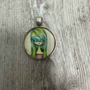 Hand Drawn Superhero Charm